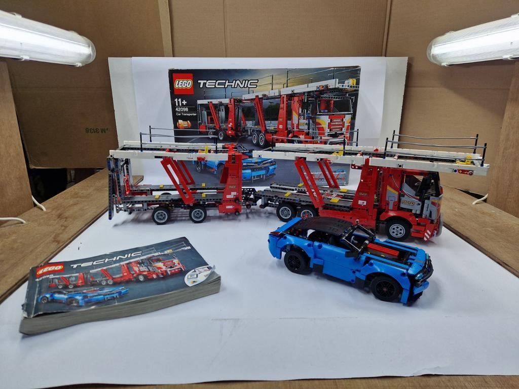 Lego Technic 42098 autotransporter + auto, Ophalen of Verzenden