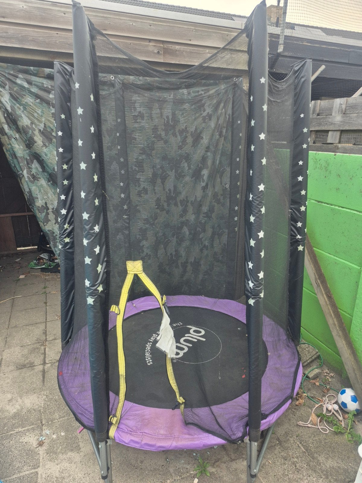 Plum Trampoline met Veiligheidsnet - Gebruikt, Kinderen en Baby's, Ophalen, Gebruikt