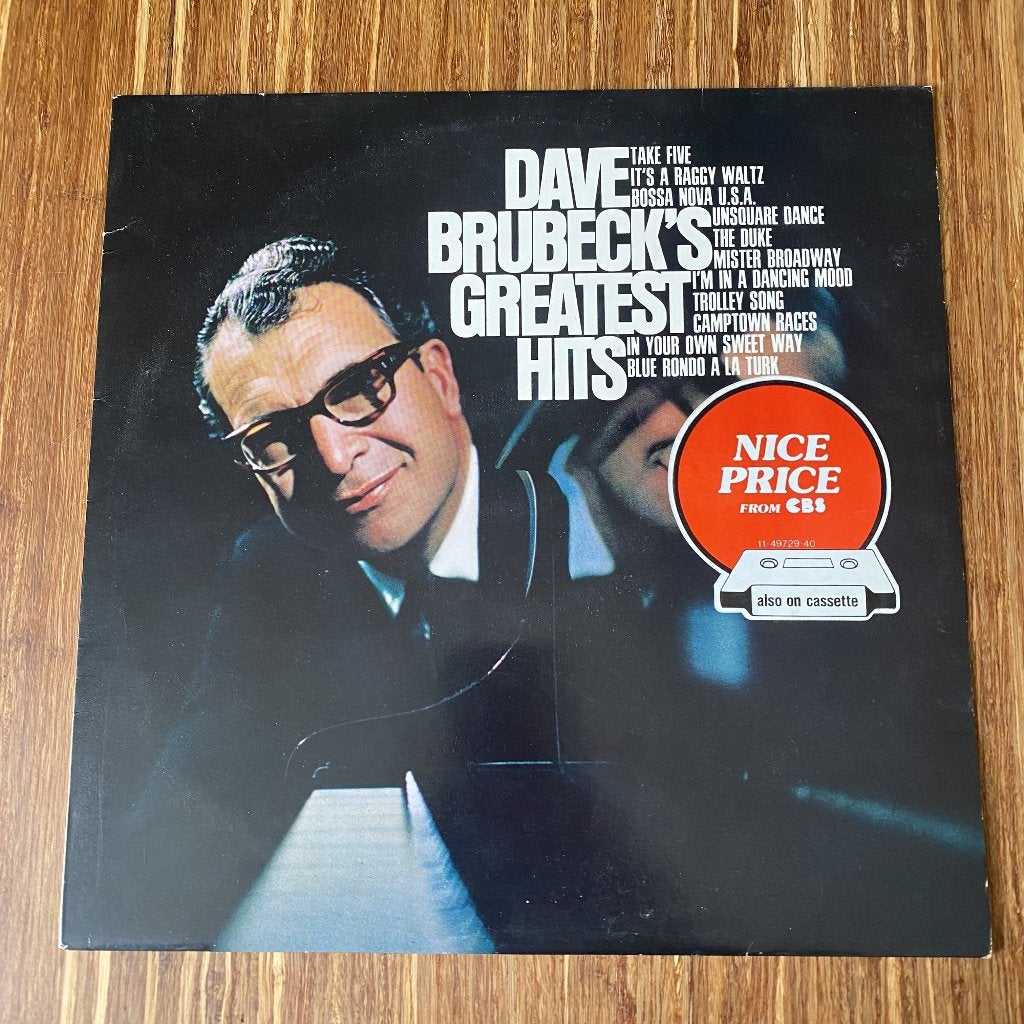 Dave Brubeck - Greatest hits (vinyl lp Compilation), LP, Gebruikt, Ophalen of Verzenden, 12 inch