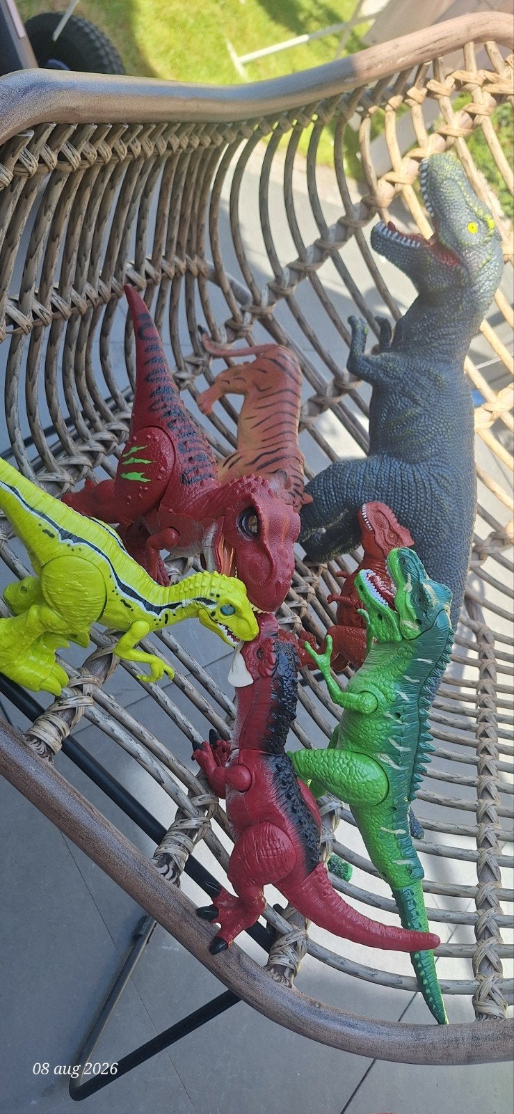Dinosaurus speelgoed set - diverse soorten, Ophalen, Gebruikt