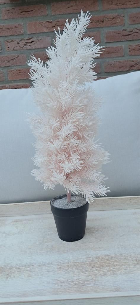 Kerstboom lichtroze, Ophalen, Gebruikt