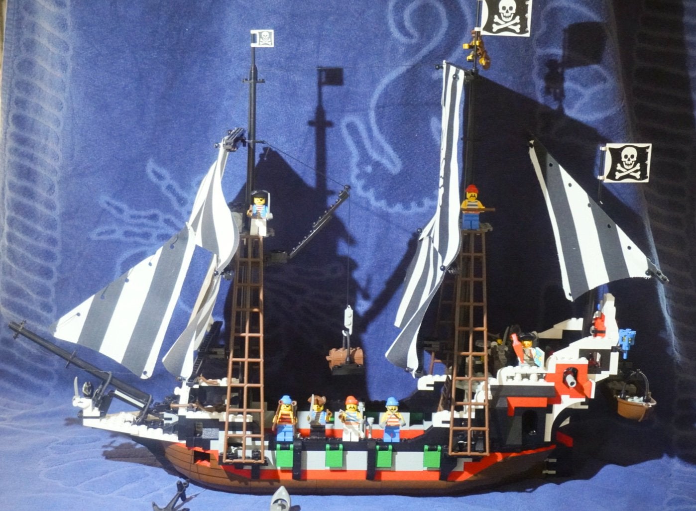 Lego 6286 ‘Skull’s Eye Schooner’ pirates imperial soldiers, Lego, Compleet, Zo goed als nieuw, Complete set
