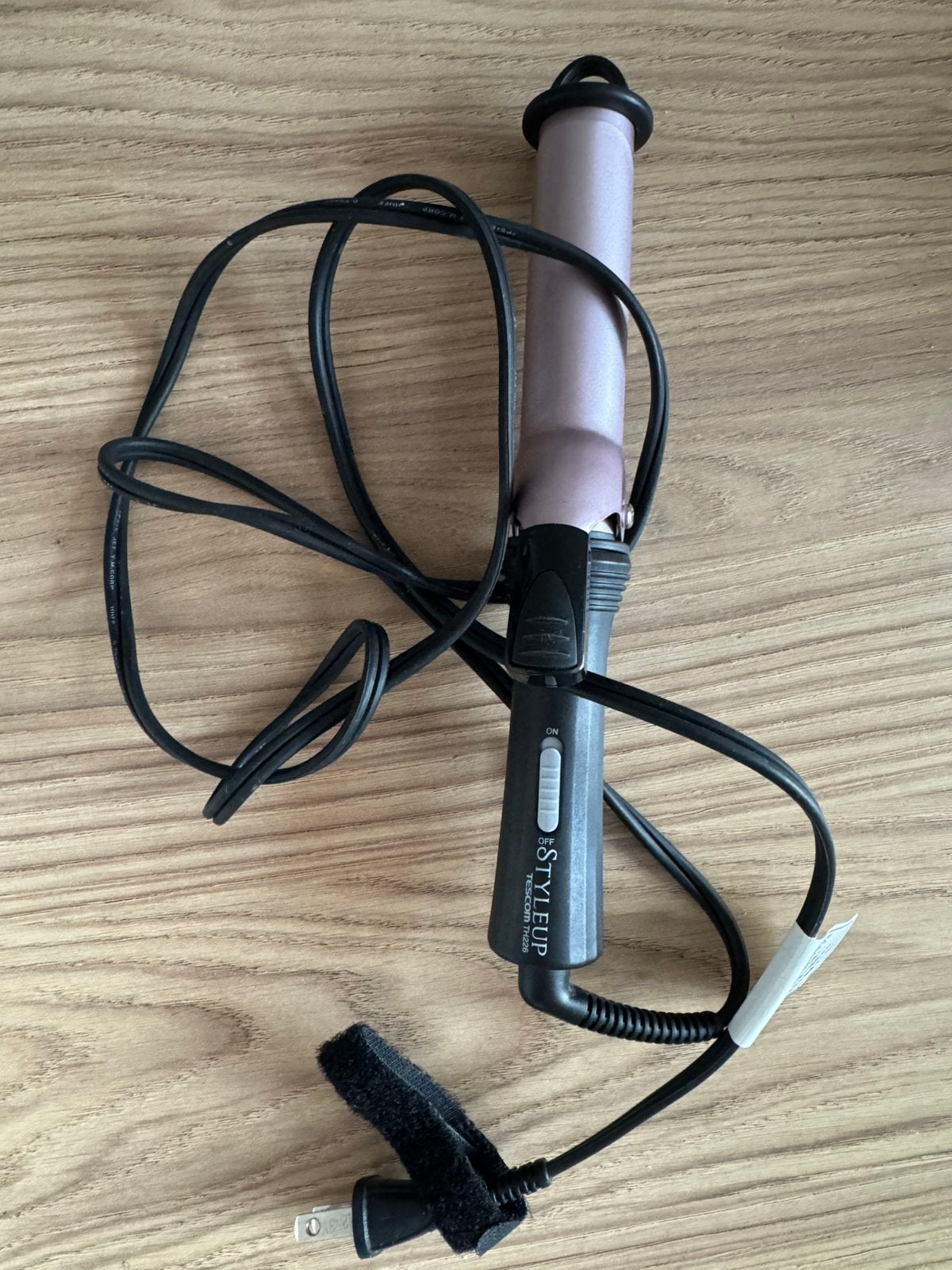 Tescom STYLEUP Hair Curling iron TH226, Ophalen of Verzenden, Gebruikt, Pruik of Haarverlenging
