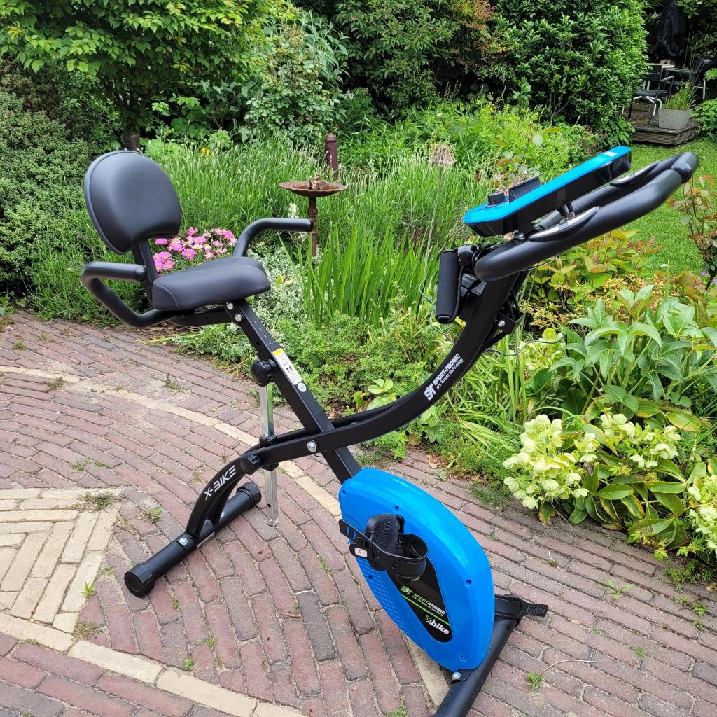 Hometrainer fiets met handgrepen voor arm weerstandstraining, Sport en Fitness, Ophalen, Zo goed als nieuw, Hometrainer, Armen