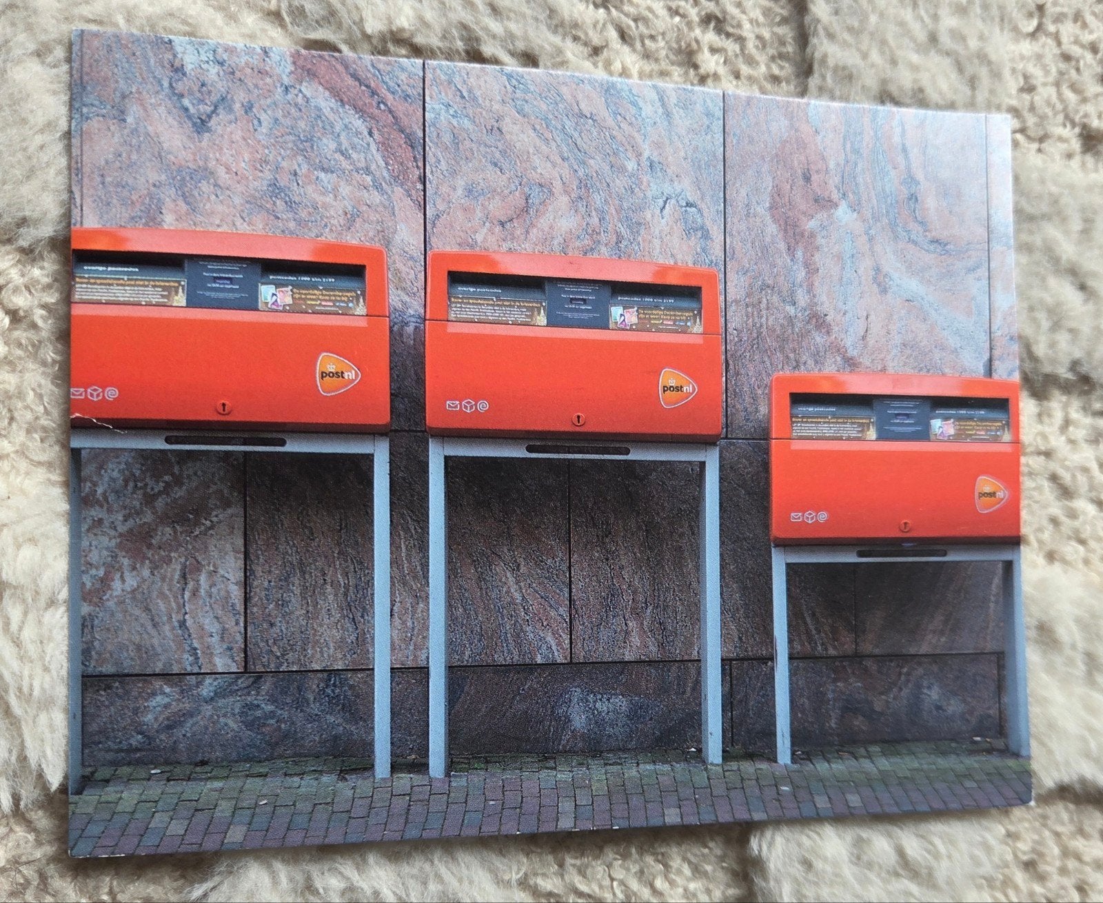 PostNL brievenbussen ansichtkaart, Verzenden, 1980 tot heden, Ongelopen, Overige thema's