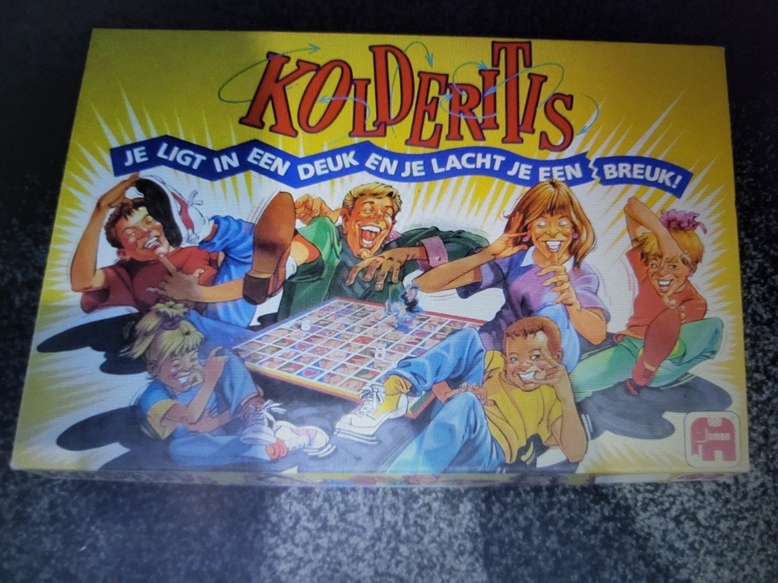 Kolderitis Bordspel - Hilarisch Gezinsspel, Drie of vier spelers, Ophalen of Verzenden, Gebruikt, Jumbo