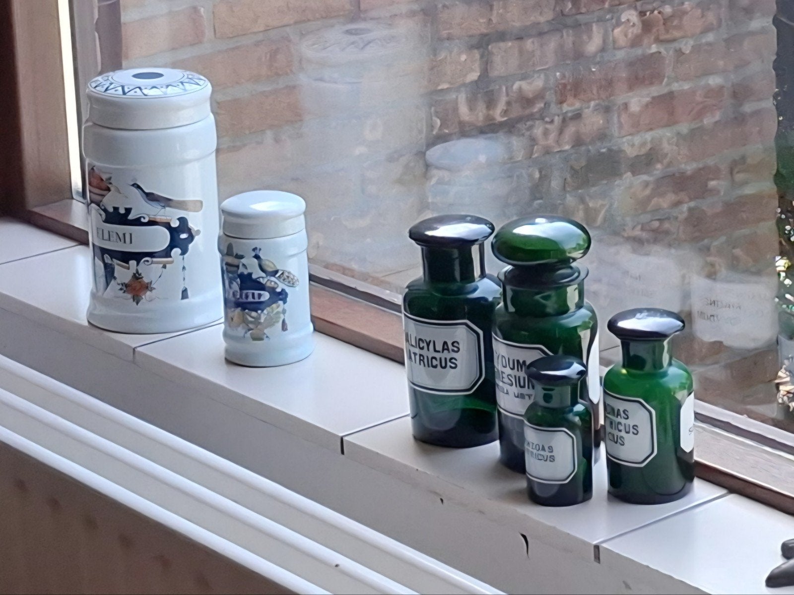 apotheek potten, Ophalen, Zo goed als nieuw, Minder dan 5 flessen