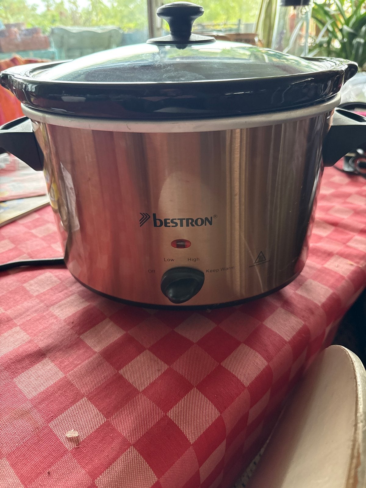 Bestron Slowcooker ASC450CO/L-SC50 - Zo goed als nieuw, Ophalen of Verzenden, Moeskampweg 20, 5222 AW DEN BOSCH, Info@bestron.nl