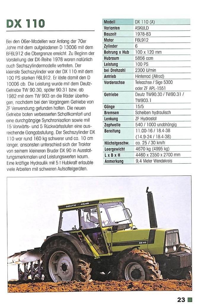 Deutz Typenkompass Traktoren seit 1978, Verzenden, Nieuw, Alexander Oertle, Tractor en Landbouw