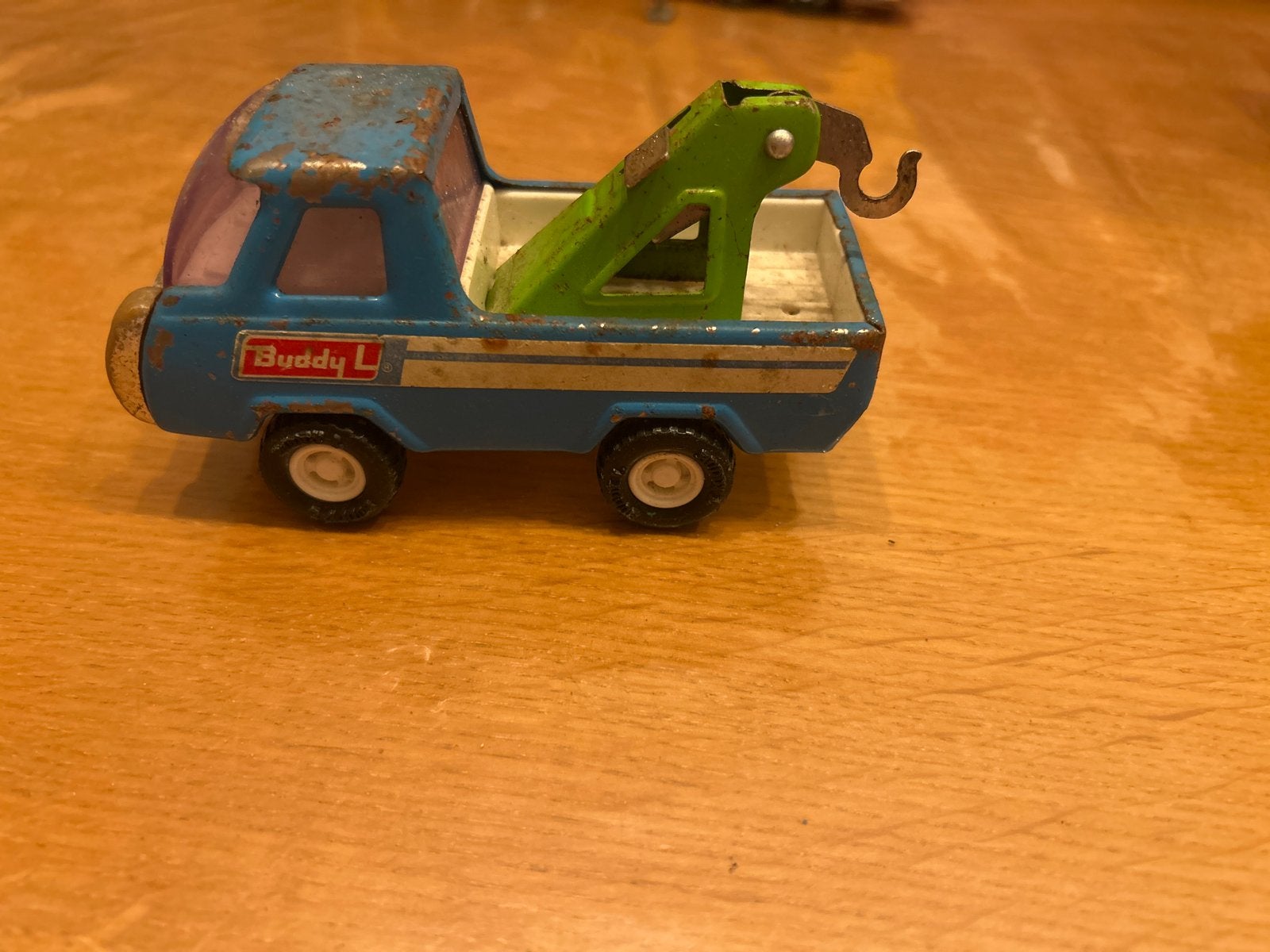 Vintage Buddy L Sleepy Eye takelwagen speelgoedauto, Ophalen of Verzenden, Gebruikt