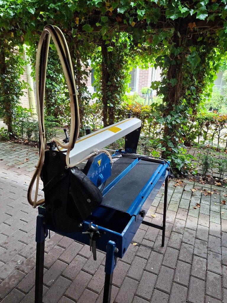Brugtegelzaagmachine, Ophalen of Verzenden, 1200 watt of meer, 70 mm of meer