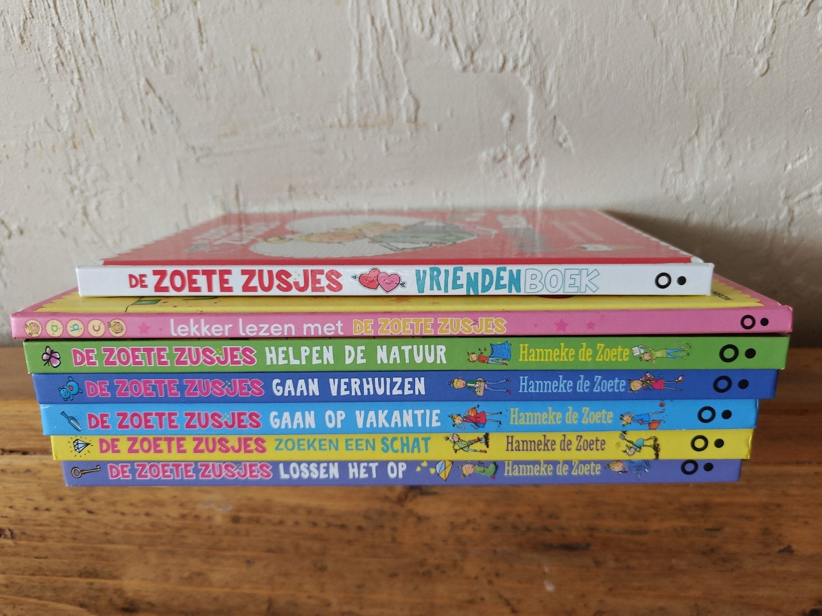 7  boeken van: De Zoete Zusjes., Ophalen of Verzenden, Zo goed als nieuw, Fictie algemeen