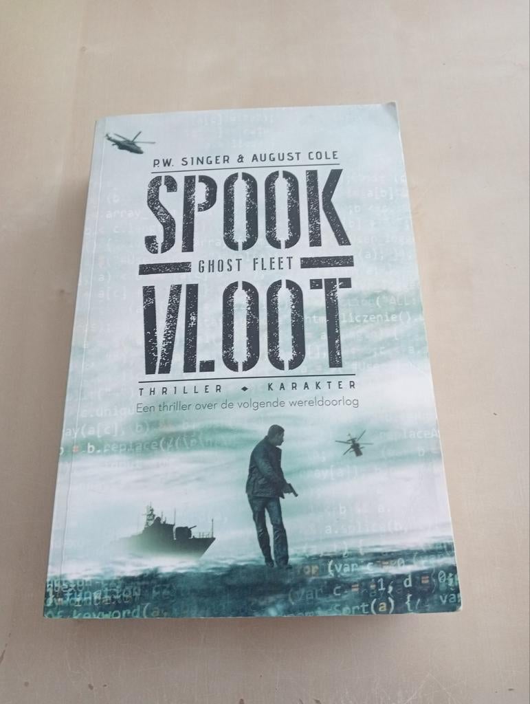 P.W. Singer - Spookvloot, Boeken, Thrillers, Zo goed als nieuw, Ophalen