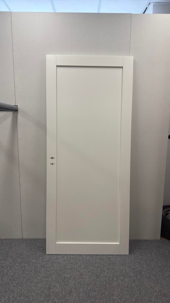Mp 303 witte opdekdeur 211,5/88 rechtsdraaiend - Weekamp, Ophalen, Zo goed als nieuw, Binnendeur, 200 tot 215 cm
