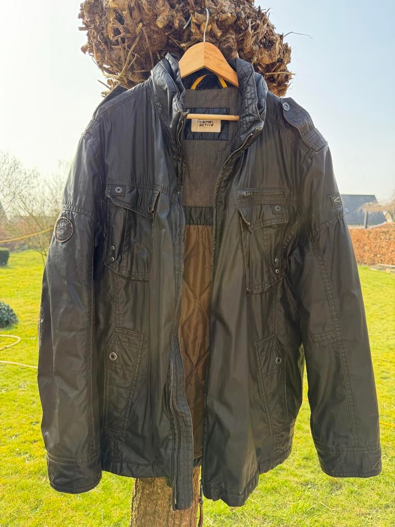 Camel Active Leren Jas Heren - Maat XL/XXL, Ophalen of Verzenden, Zo goed als nieuw, Maat 56/58 (XL), Bruin