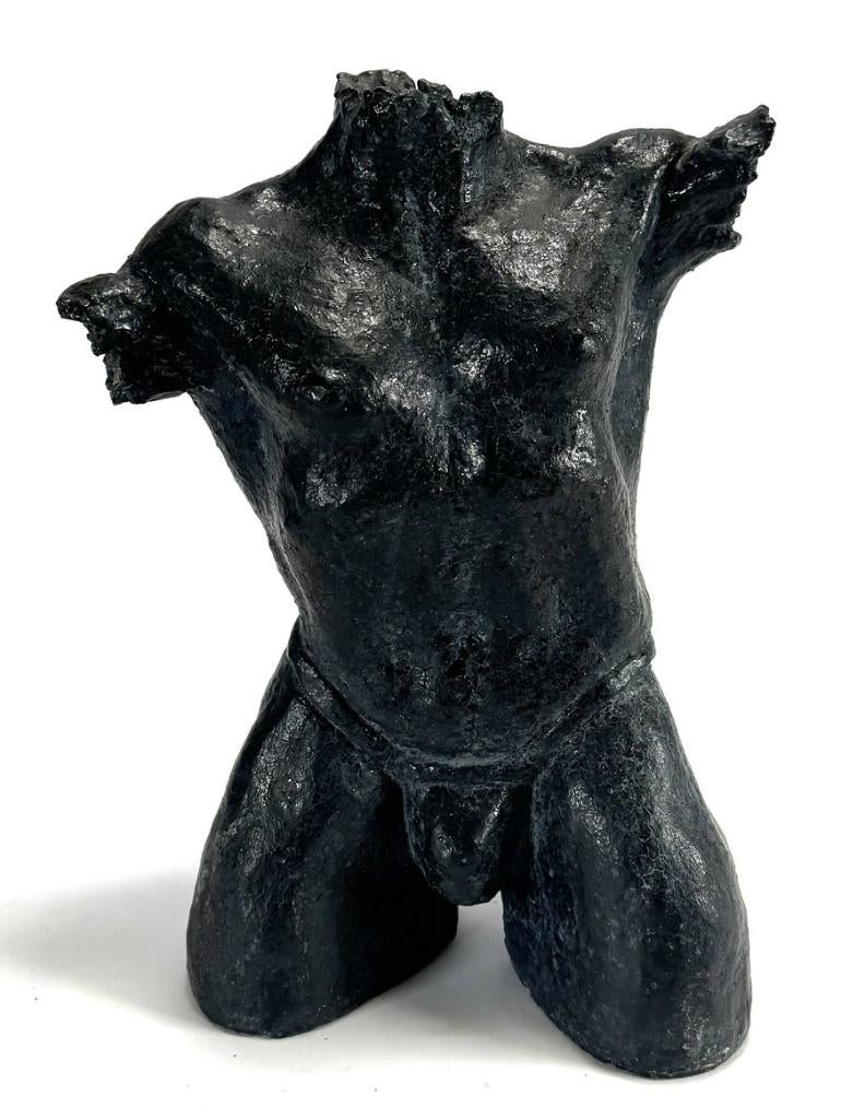 1411. Keramieken beeld - mannelijke torso, ca. 1980, Ophalen of Verzenden
