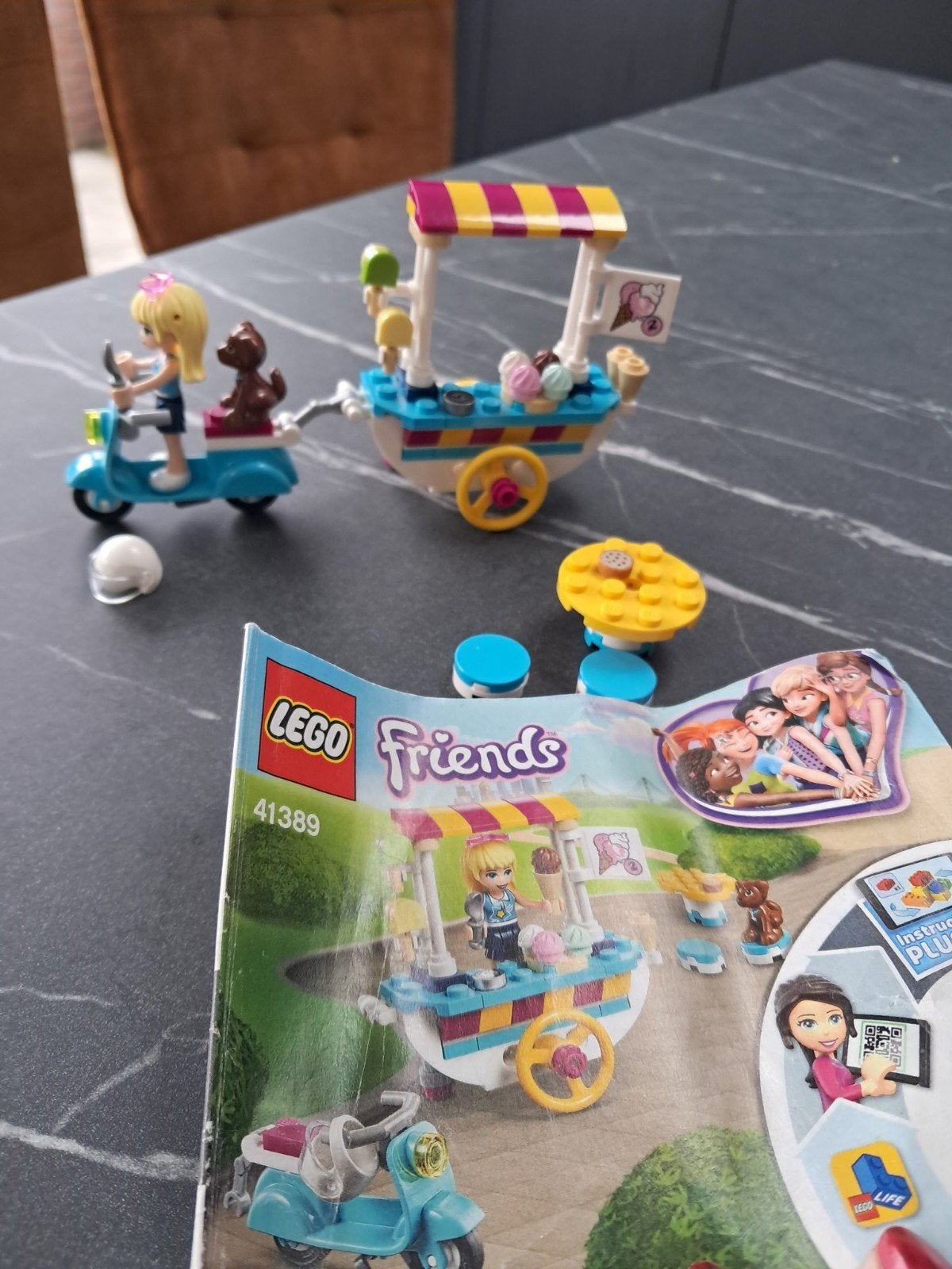 Lego friends IJskar 41389, Ophalen, Zo goed als nieuw, Overige merken