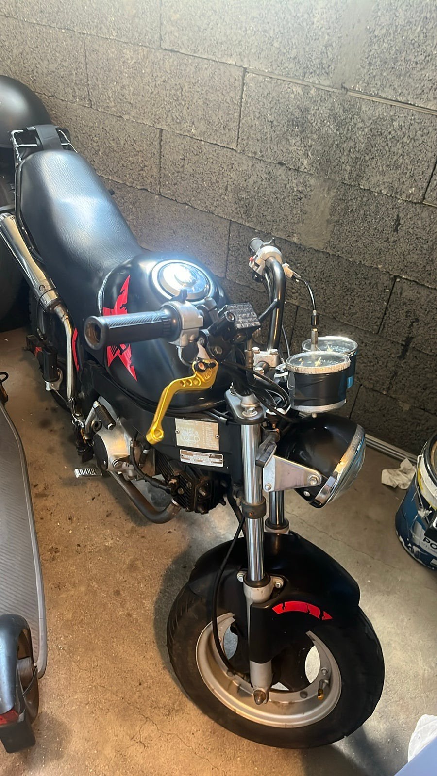 Pbr skyteam 50cc, Ophalen