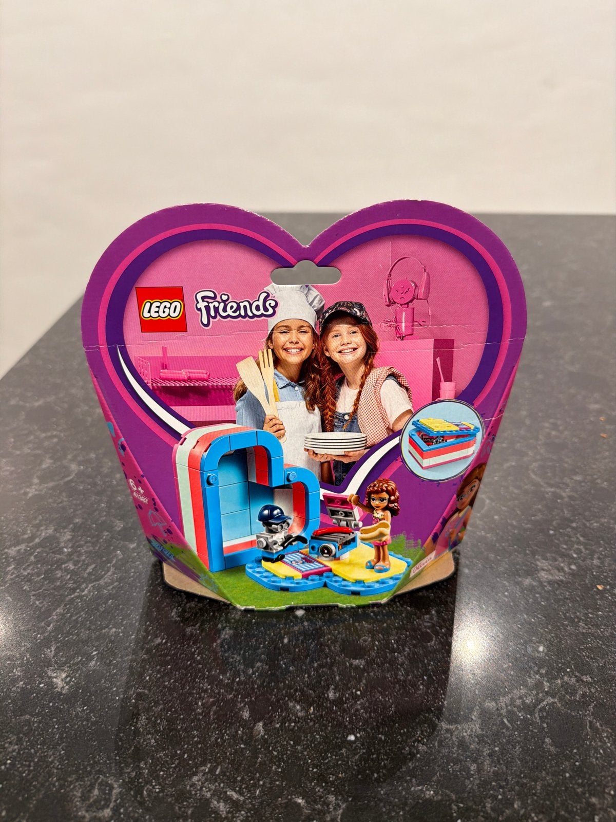 LEGO Friends Hartdoosje Andrea's Zomerplezier (41410), Ophalen of Verzenden, Zo goed als nieuw, Overige merken