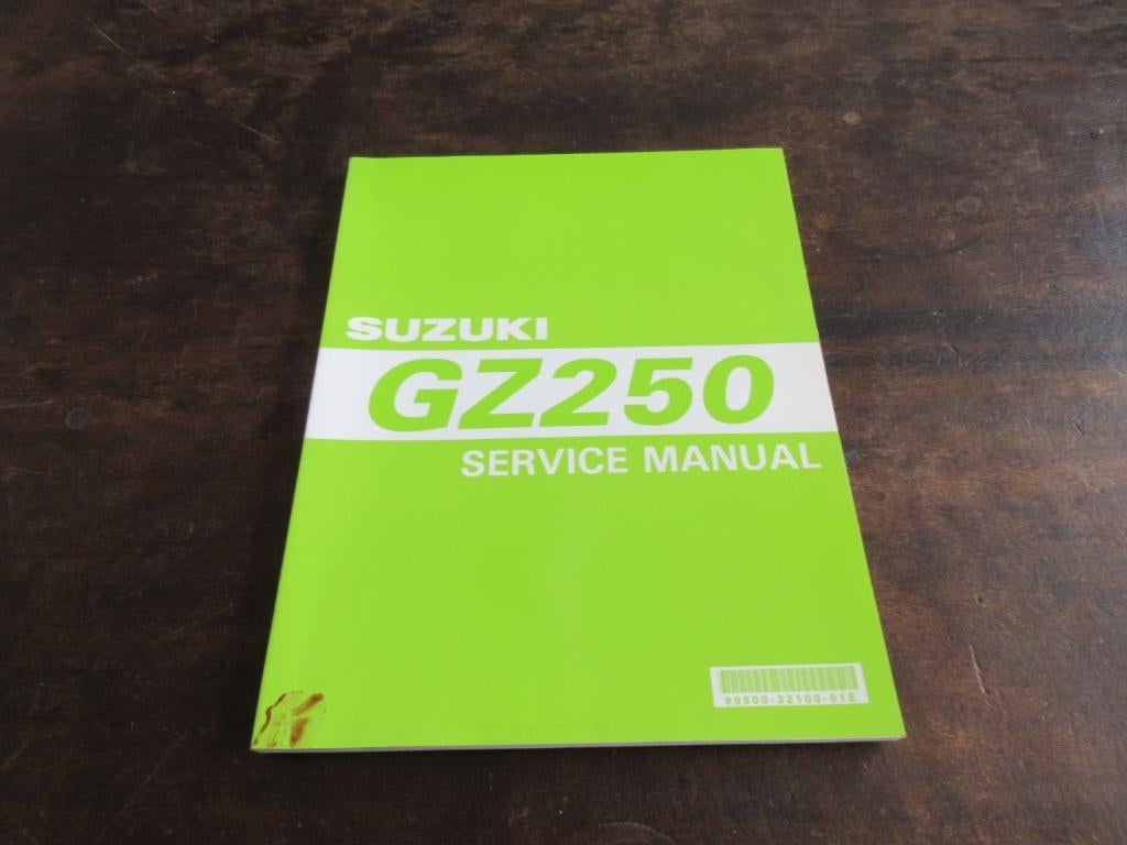 Suzuki GZ250 GZ250x werkplaatshandboek manual, Ophalen of Verzenden, Suzuki