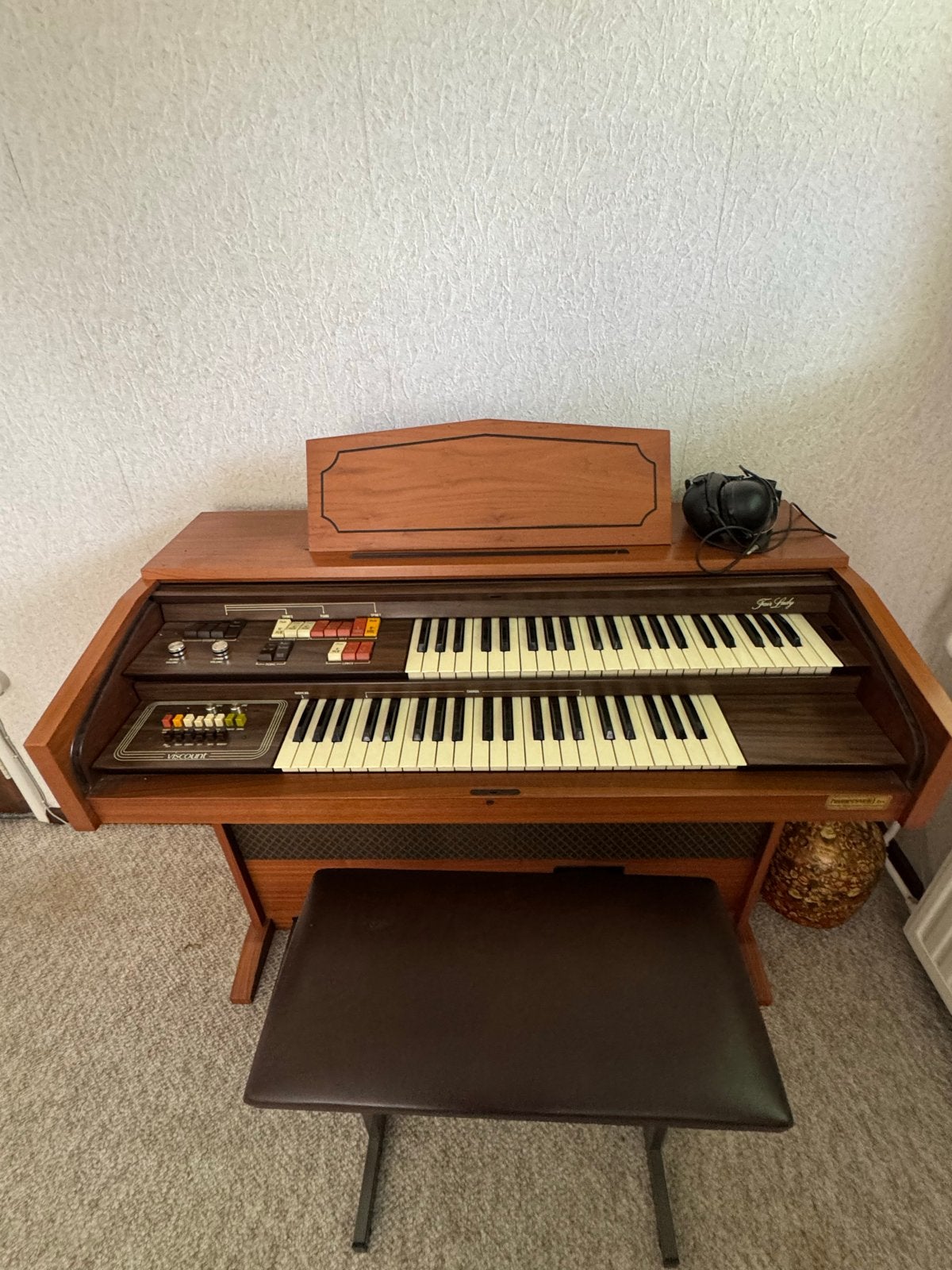 Viscount Orgel met 2 klavieren en bankje, Muziek en Instrumenten, Ophalen of Verzenden, Nieuw, 2 klavieren, Orgel