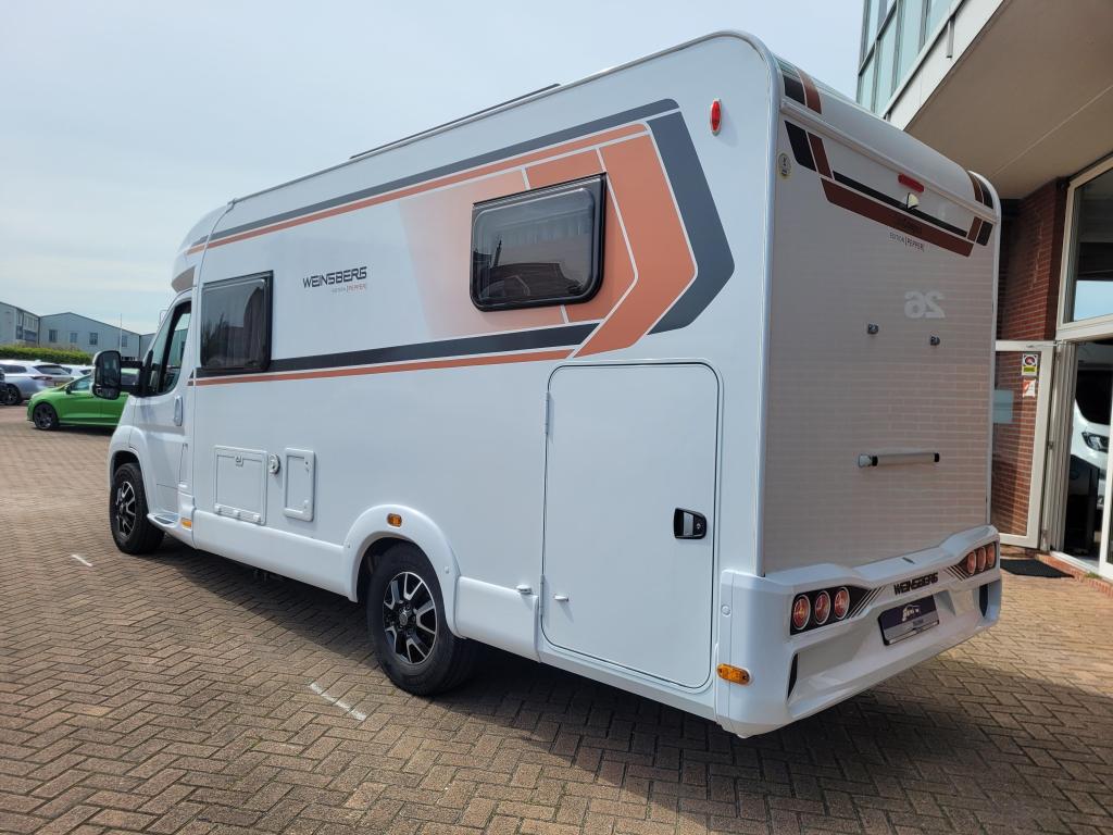 Weinsberg CaraCompact 600 MEG Edition Pepper, Koelkast, Ringverwarming, Tot en met 2, Bedrijf