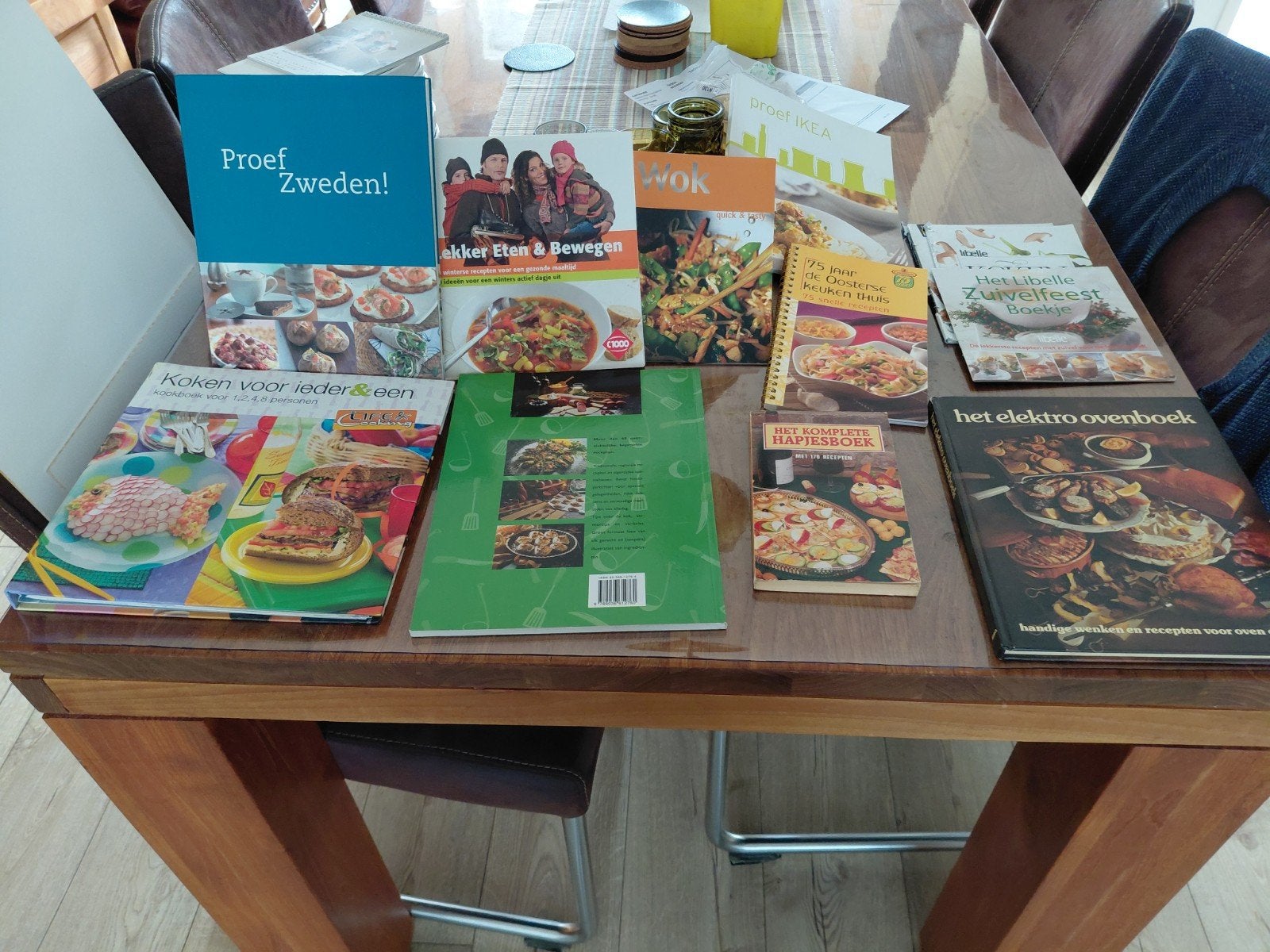 Kookboeken: Proef Zweden, Wok, Italiaans, Hapjes en meer, Gelezen, Gezond koken, Diverse auteurs, Overige gebieden