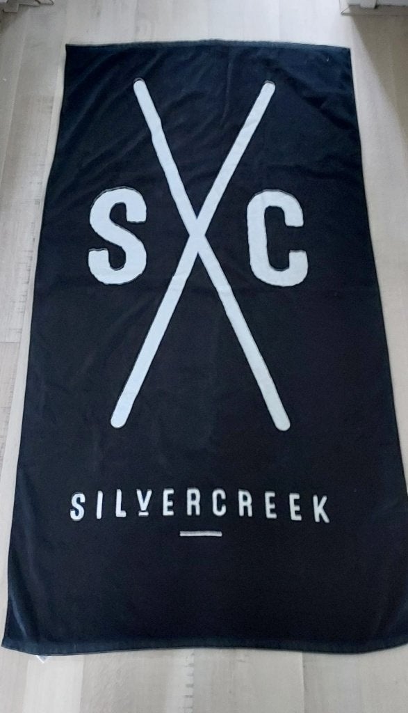 Twee nieuwe strandlakens / badlakens - Silver Creek, Ophalen of Verzenden, Nieuw, Overige kleuren, Overige merken
