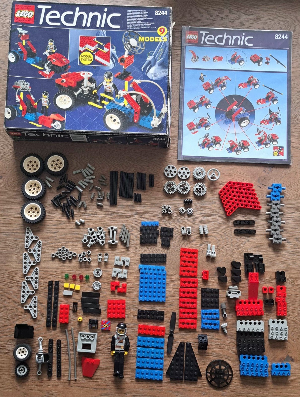 Lego Technic 8244 compleet + doos + boekje, Kinderen en Baby's, Speelgoed | Duplo en Lego, Gebruikt, Lego, Ophalen of Verzenden