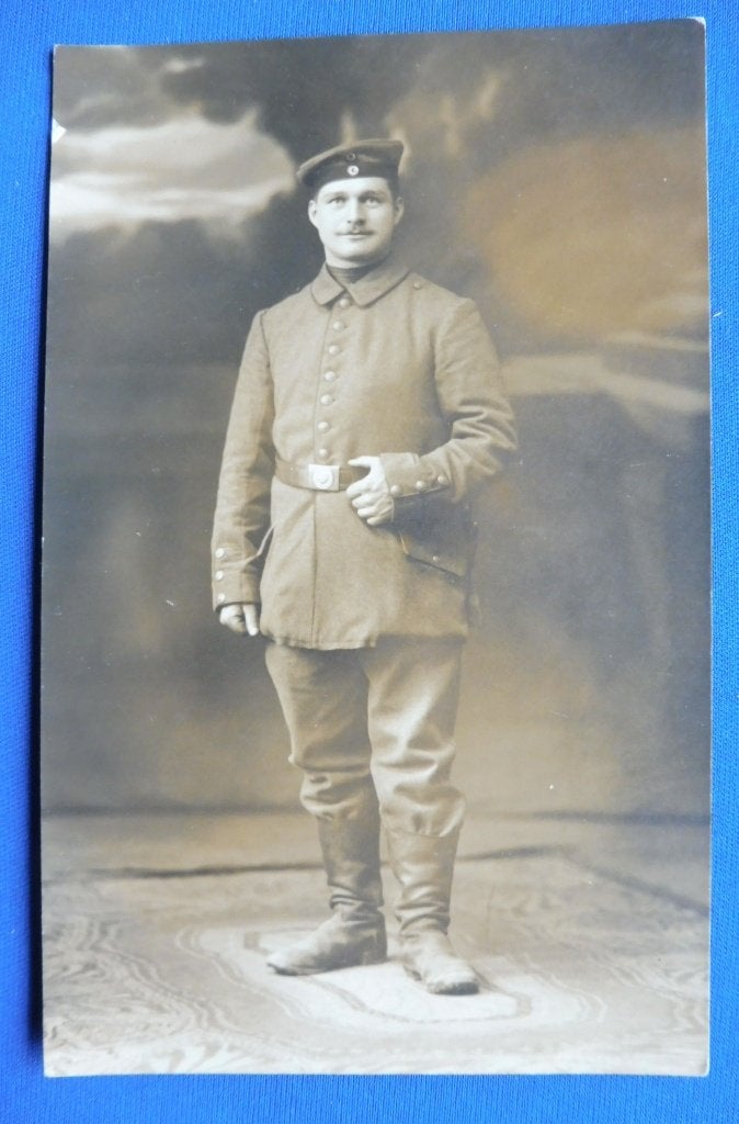 Originele Duitse WO1 Foto Ansichtkaart Feldpost 1915 (N), Verzenden, Landmacht, Duitsland, Foto of Poster