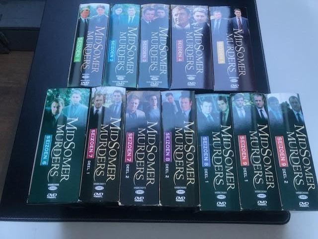 DVD serie MidSomer Murders seizoen 1 t/m 9, Ophalen of Verzenden, Zo goed als nieuw, Vanaf 12 jaar, Boxset