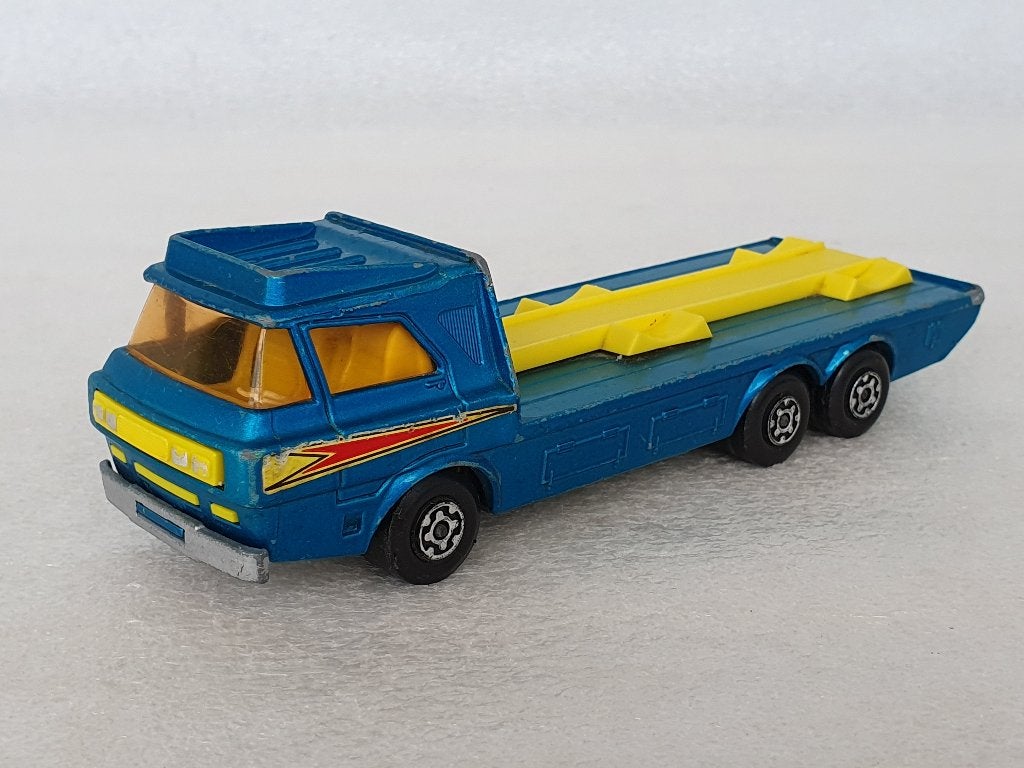 Matchbox - Super Kings: Tractor Transporter (K-21), Hobby en Vrije tijd, Modelauto's | Overige schalen, Ophalen of Verzenden, Gebruikt