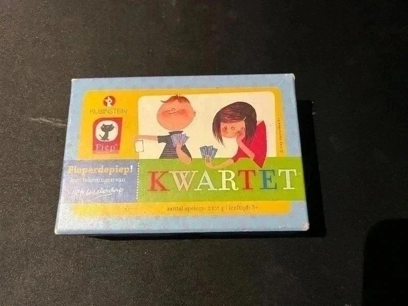 Rubinstein - Fieperdepiep - kwartet - compleet, Vijf spelers of meer, Ophalen of Verzenden, Zo goed als nieuw, Rubinstein