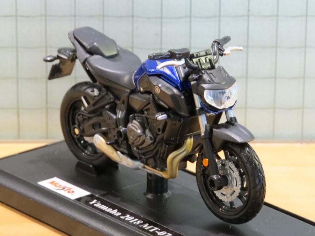 Yamaha MT-07 1:18, MayCheong, Maisto, Nieuw, Ophalen of Verzenden