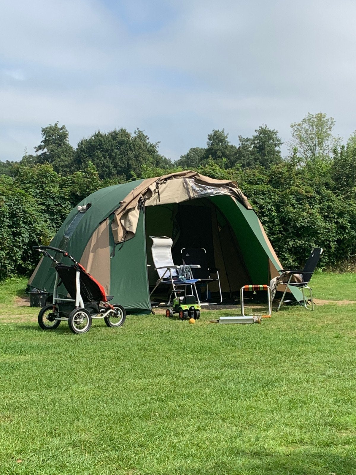 Falco Havik 4 Tent - Ruime en Comfortabele Gezinstent, Ophalen, Gebruikt, Tot en met 4