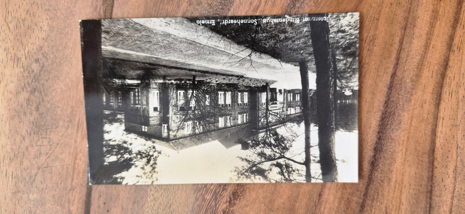 Oude Ansichtkaart Blindeninstituut Sonneheerdt Ermelo, Ophalen of Verzenden, 1920 tot 1940, Gelopen, Gelderland