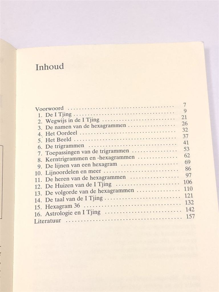 Lijn in de I Tjing — I Ching, Omgaan met het Orakelboek, Boeken, Ophalen of Verzenden, Gelezen, Overige onderwerpen, Achtergrond en Informatie