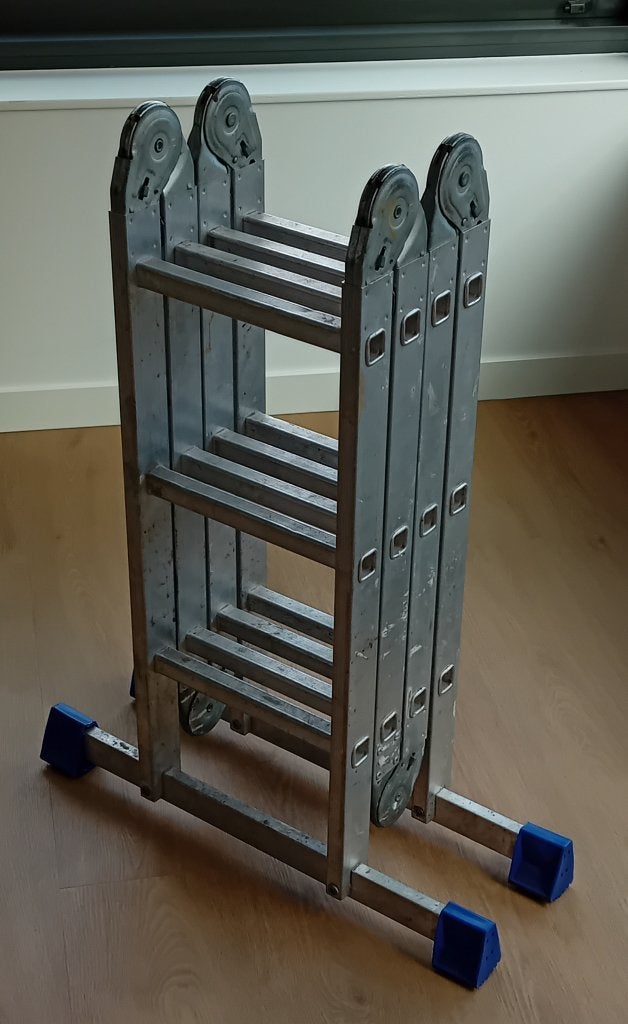 Vouwladder Craft - Ladder 3,6 meter lang, Doe-het-zelf en Verbouw, Ladders en Trappen, Ophalen, Gebruikt, Ladder, Opvouwbaar of Inschuifbaar