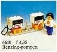 Lego Town Classic Town 6610 Gas Pumps, City, Lego, Ophalen of Verzenden, Complete set