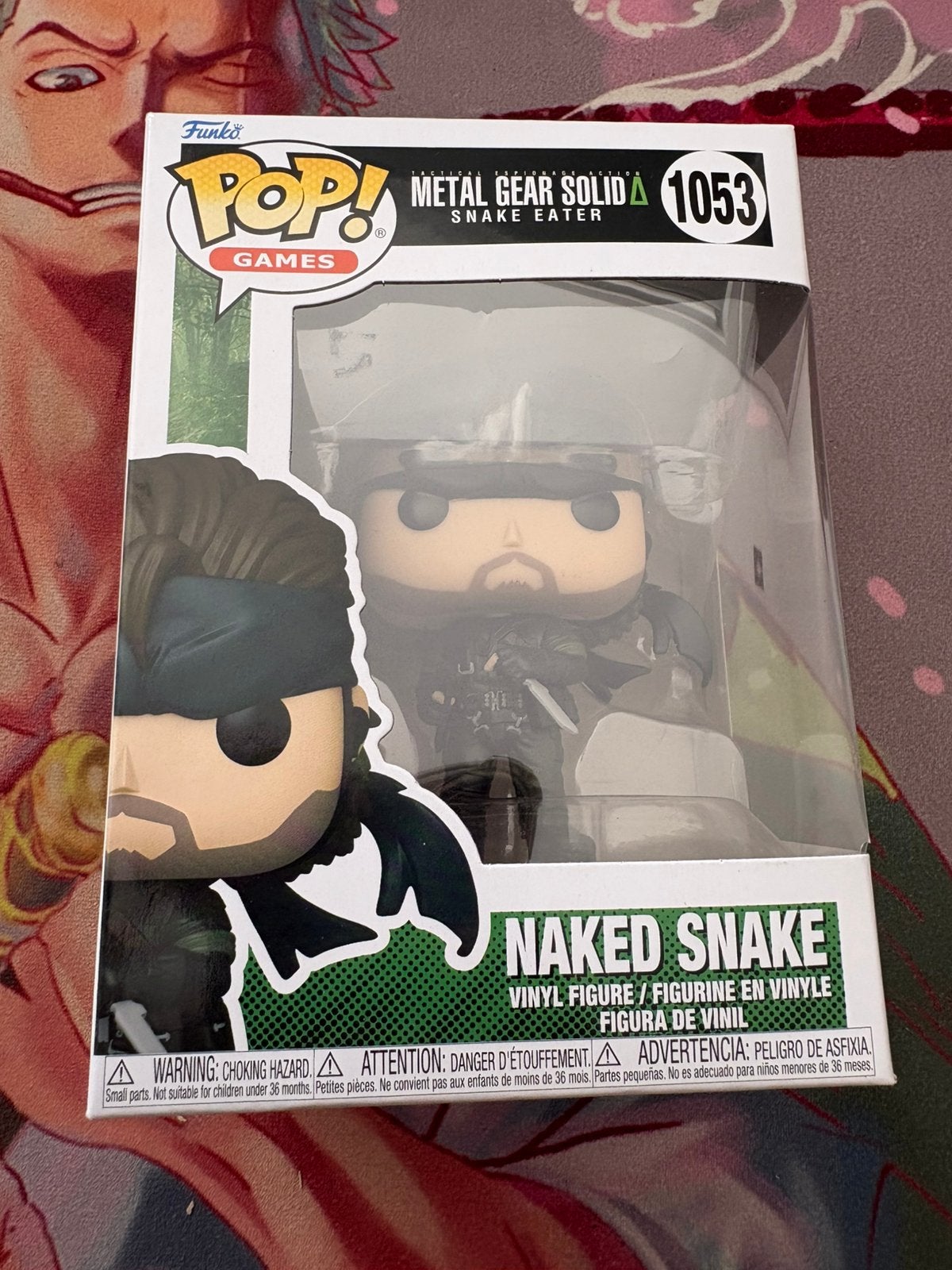 Funko Pop! 1053 Naked Snake Metal Gear Solid 3 Snake Eater, Funko Europe, Ophalen of Verzenden, Zo goed als nieuw, 4th floor, 1 Queen Caroline St, London W6 9YN, Verenigd Koninkrijk