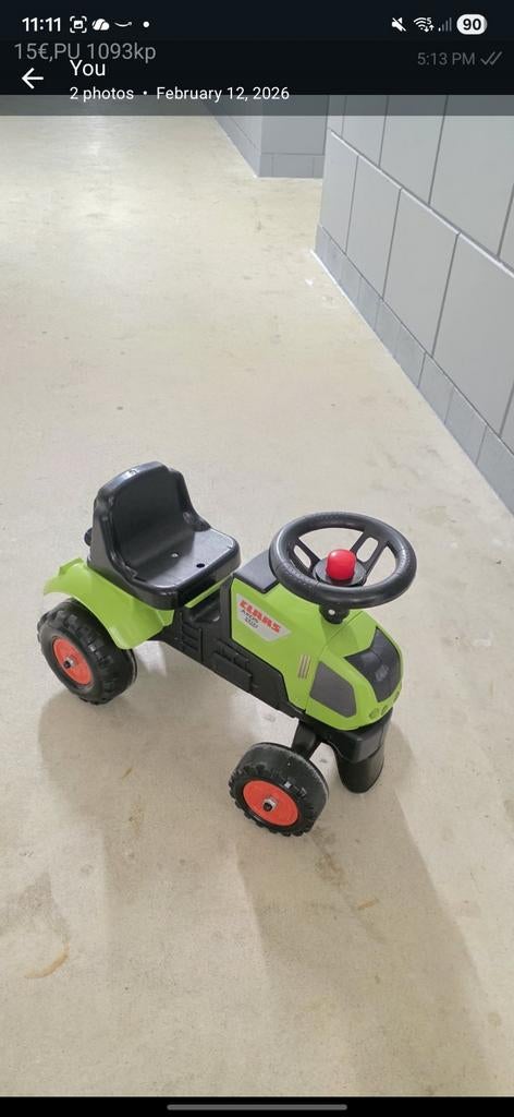 Claas loopauto, Ophalen of Verzenden