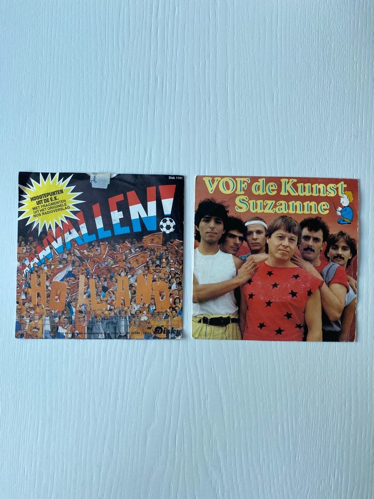Singles Vinyl: EK'88 voetbal en VOF de Kunst, Ophalen of Verzenden, Zo goed als nieuw