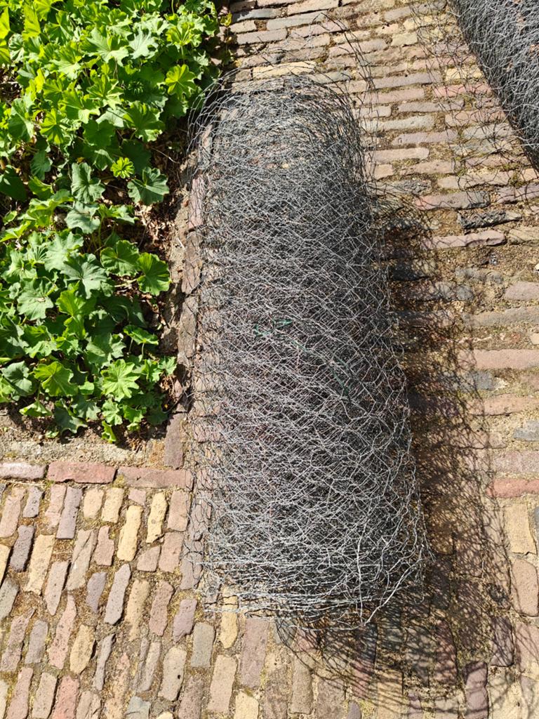 Verzinkte rol gaas - 20 meter lang, 115 cm hoog, Ophalen of Verzenden