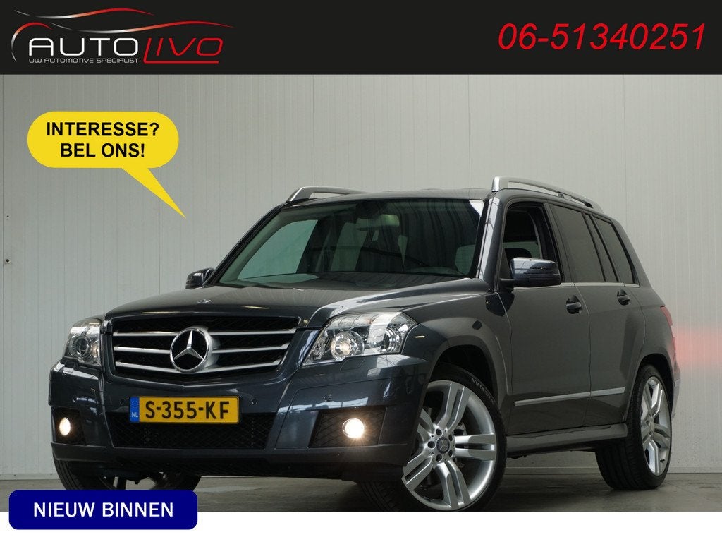 Mercedes-Benz GLK-Klasse 350 First Edition 4-Matic 272 PK! S, Automaat, Gebruikt, Zwart, 2000 kg