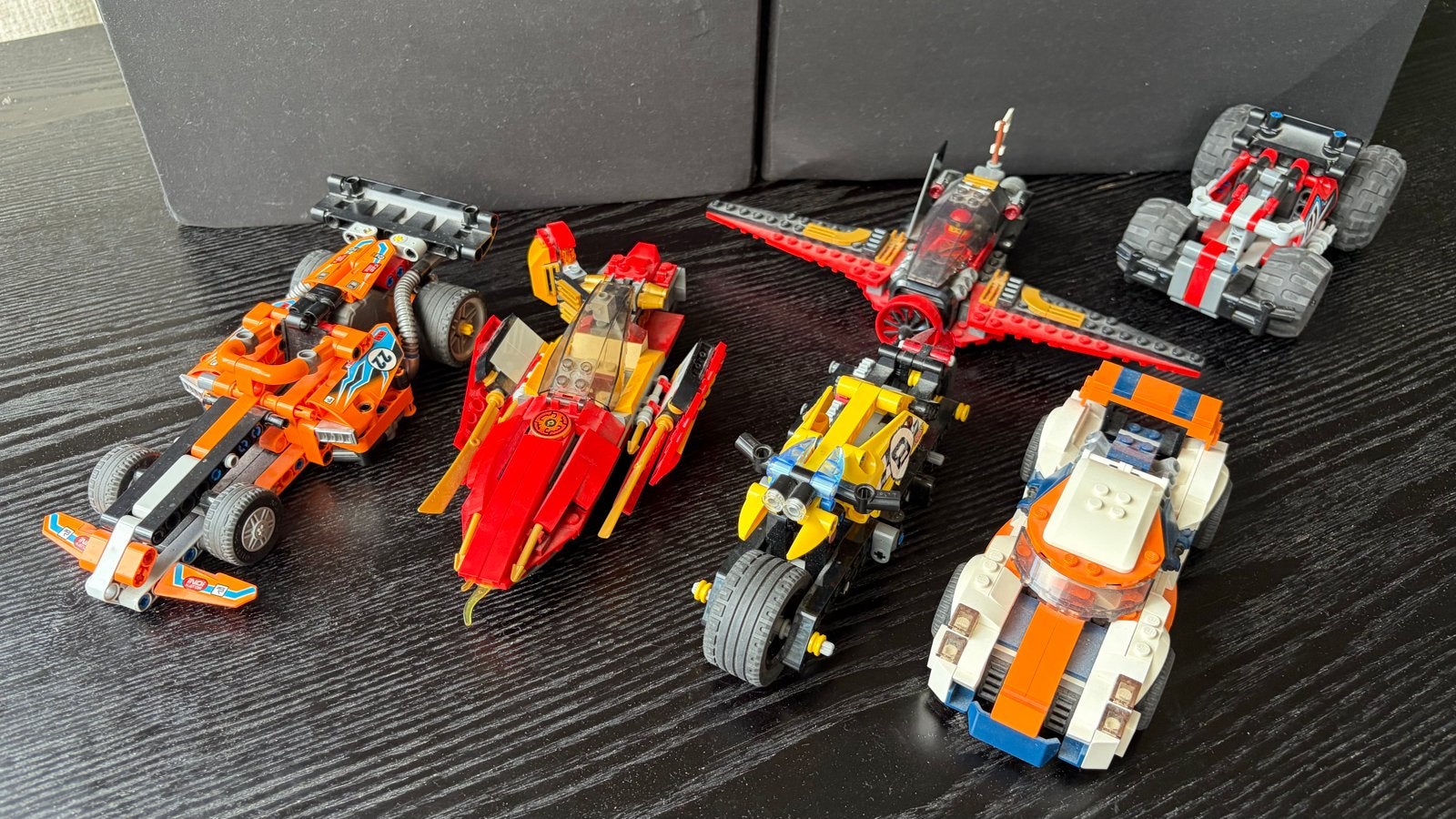 LEGO voertuigen set - 6 stuks, Ophalen of Verzenden, Gebruikt, Overige merken