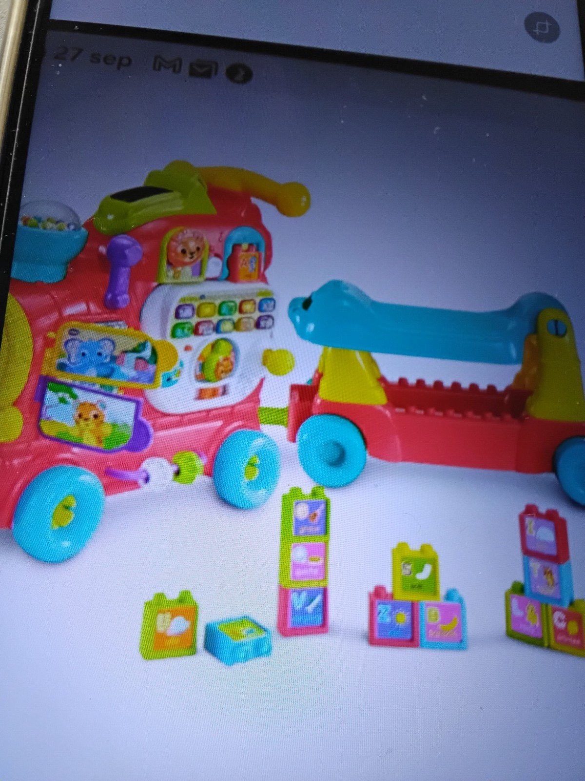 babytrein Vtech 30.00, Ophalen, Zo goed als nieuw