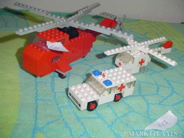 2 setjes lego 653-691, Ophalen of Verzenden, Gebruikt, Complete set, Lego