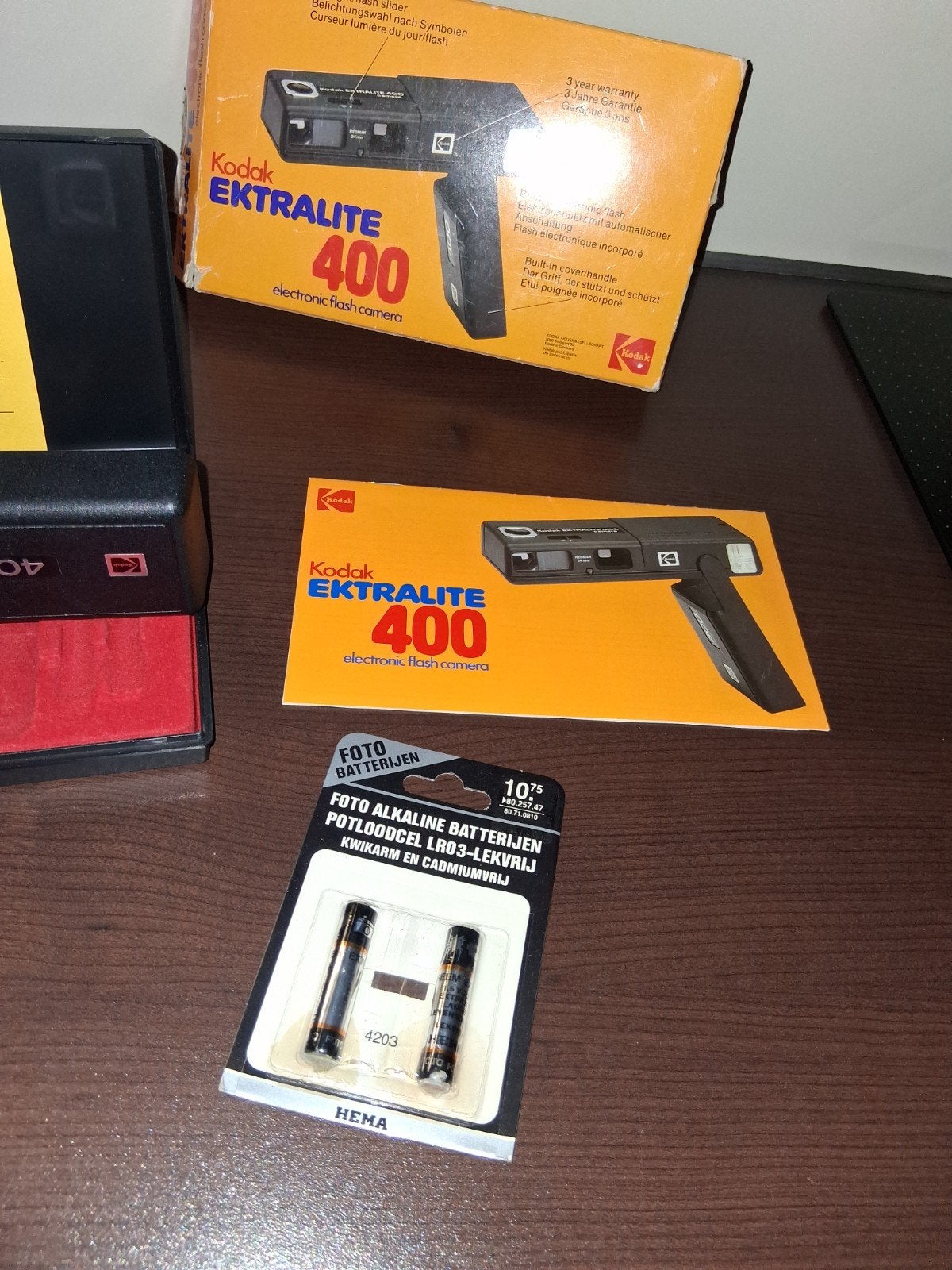 Kodak Ektralite 400 flitscamera - Vintage camera, Ophalen of Verzenden, Zo goed als nieuw, Compact, Kodak