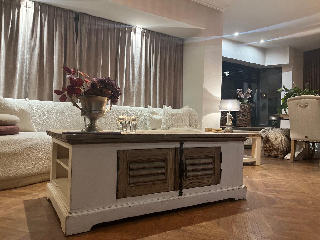 Salon tafel Tower living Amand!, Huis en Inrichting, Tafels | Salontafels, Ophalen, 50 tot 100 cm, 50 tot 100 cm, Minder dan 50 cm