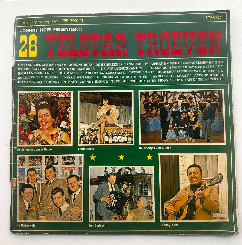 Vinyl 28 Telstar Troeven 1, Ophalen of Verzenden, Gebruikt, 12 inch